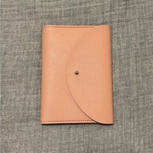 Poketo Small Pink Folio Organizer